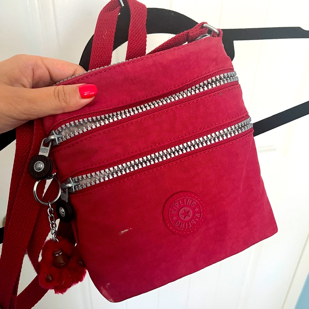 Red Kipling Crossbody